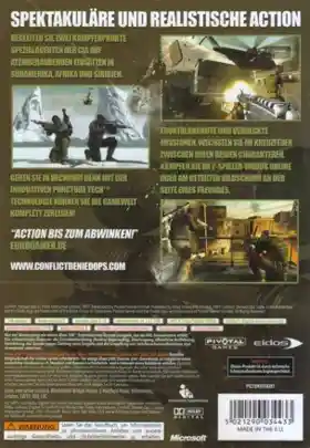 Conflict Denied Ops (USA) box cover back